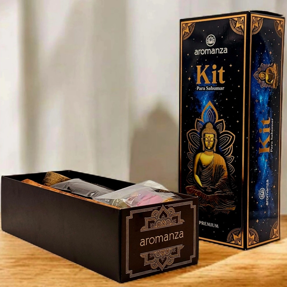 Kit Sahumardor Premium Aromanza 3 Kit Sahumardor Premium Aromanza Sahufal
