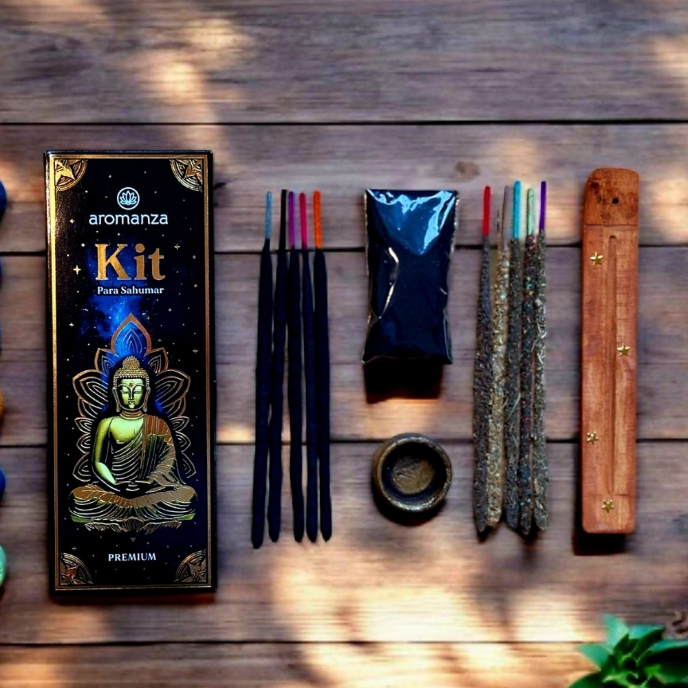 Kit Sahumardor Premium Aromanza 11 Kit Sahumardor Premium Aromanza Sahufal