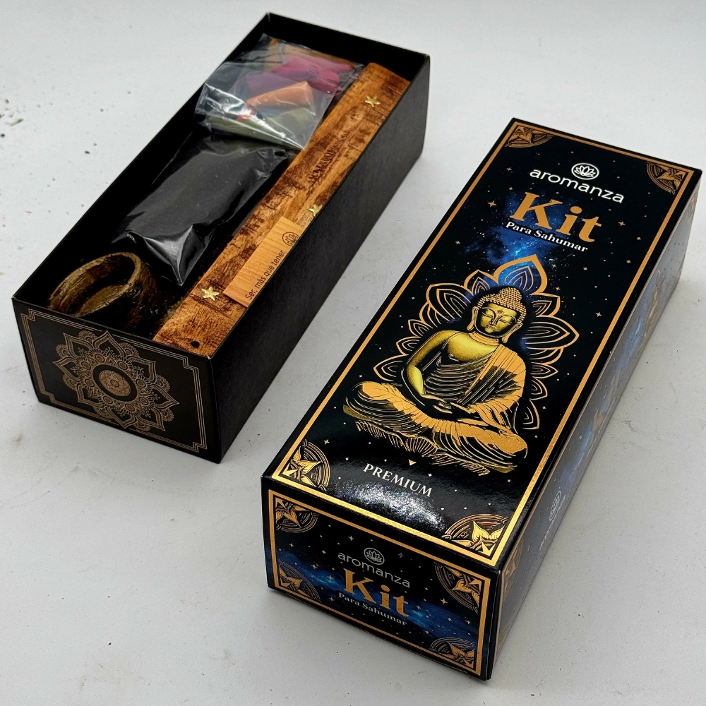 Kit Sahumardor Premium Aromanza 6 Kit Sahumardor Premium Aromanza Sahufal