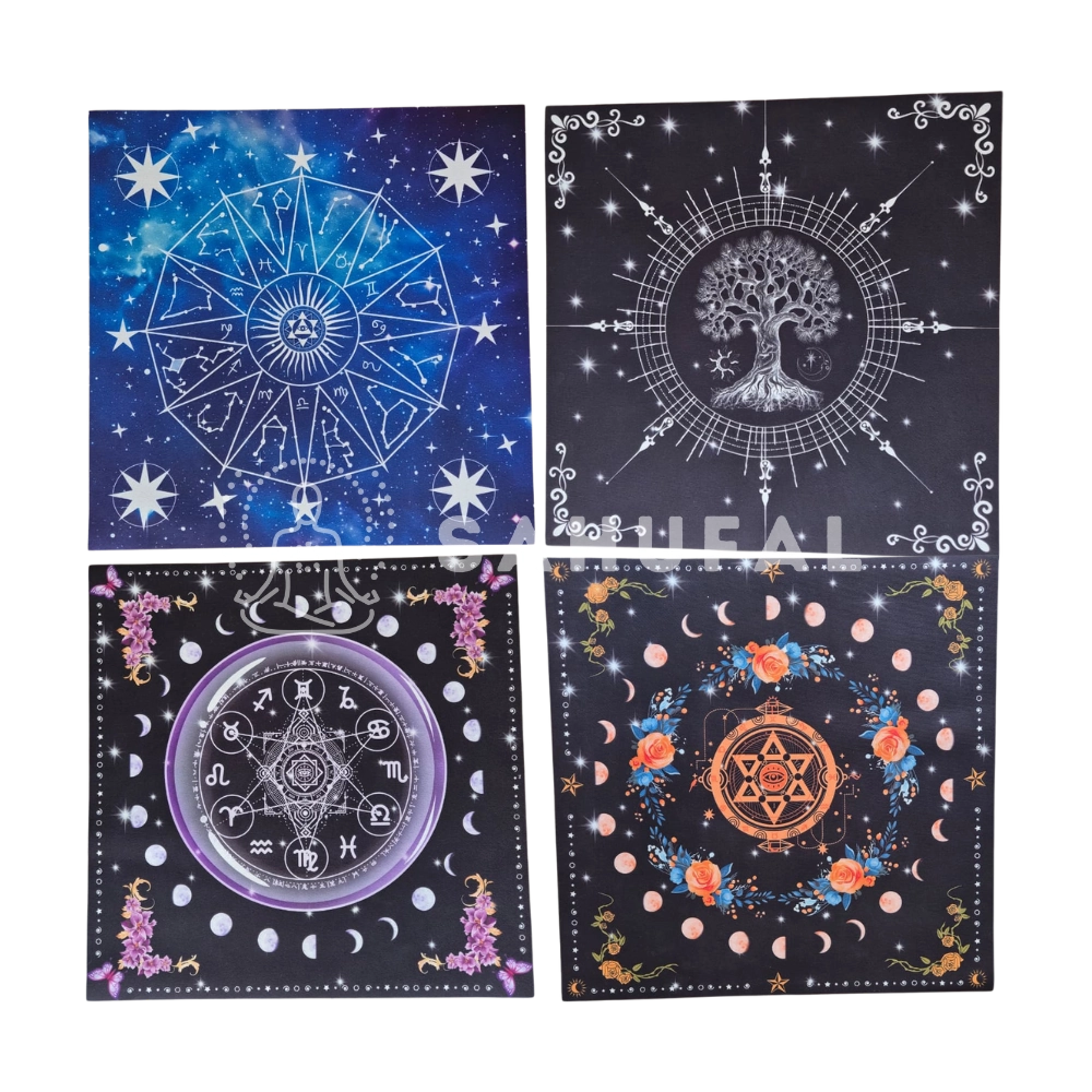 Paños de Tarot PVC 50 x 50 cm Importados SAHUFAL