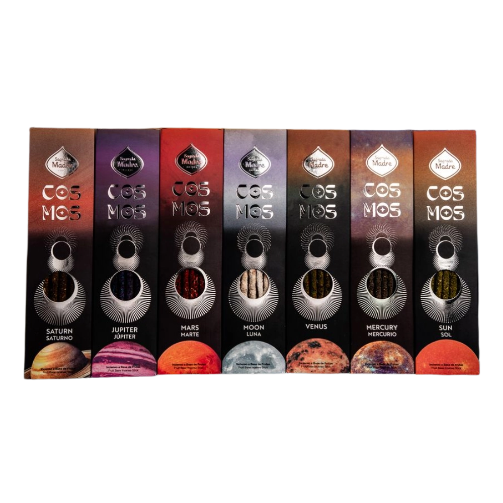 Sahumerios Cosmos x 8 Varillas Sagrada Madre Sahufal