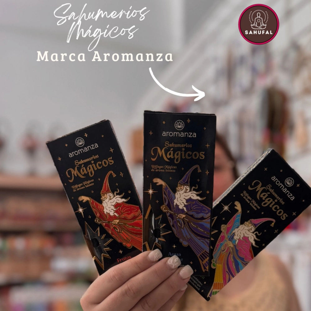 Sahumerios Mágicos Aromanza Caja x 10 Varillas Sahufal