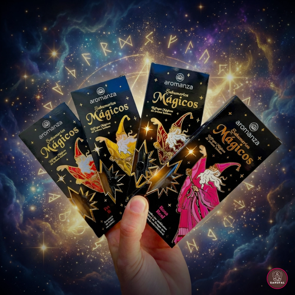 Sahumerios Mágicos Aromanza Caja x 10 Varillas Sahufal
