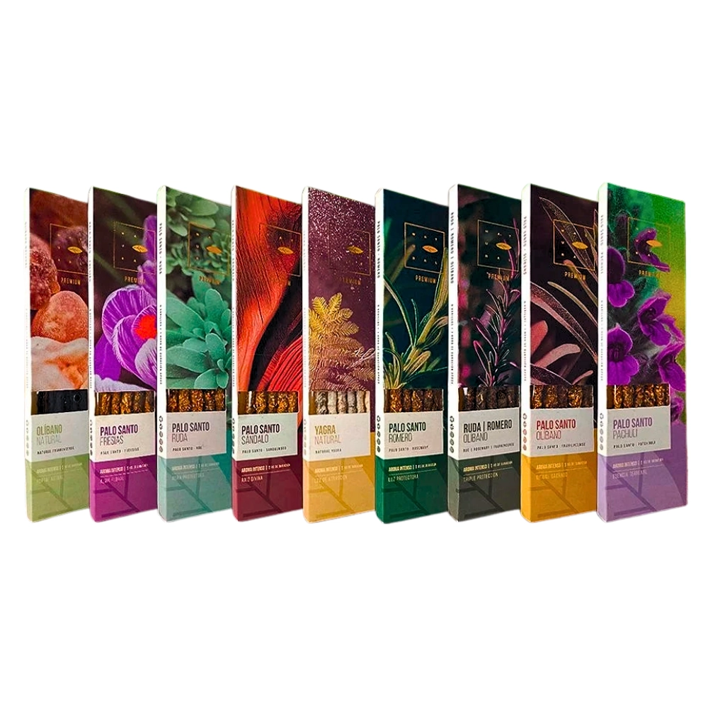 Sahumerios Natural Premium Hierbas x 6 Varillas Sagrada Madre 2