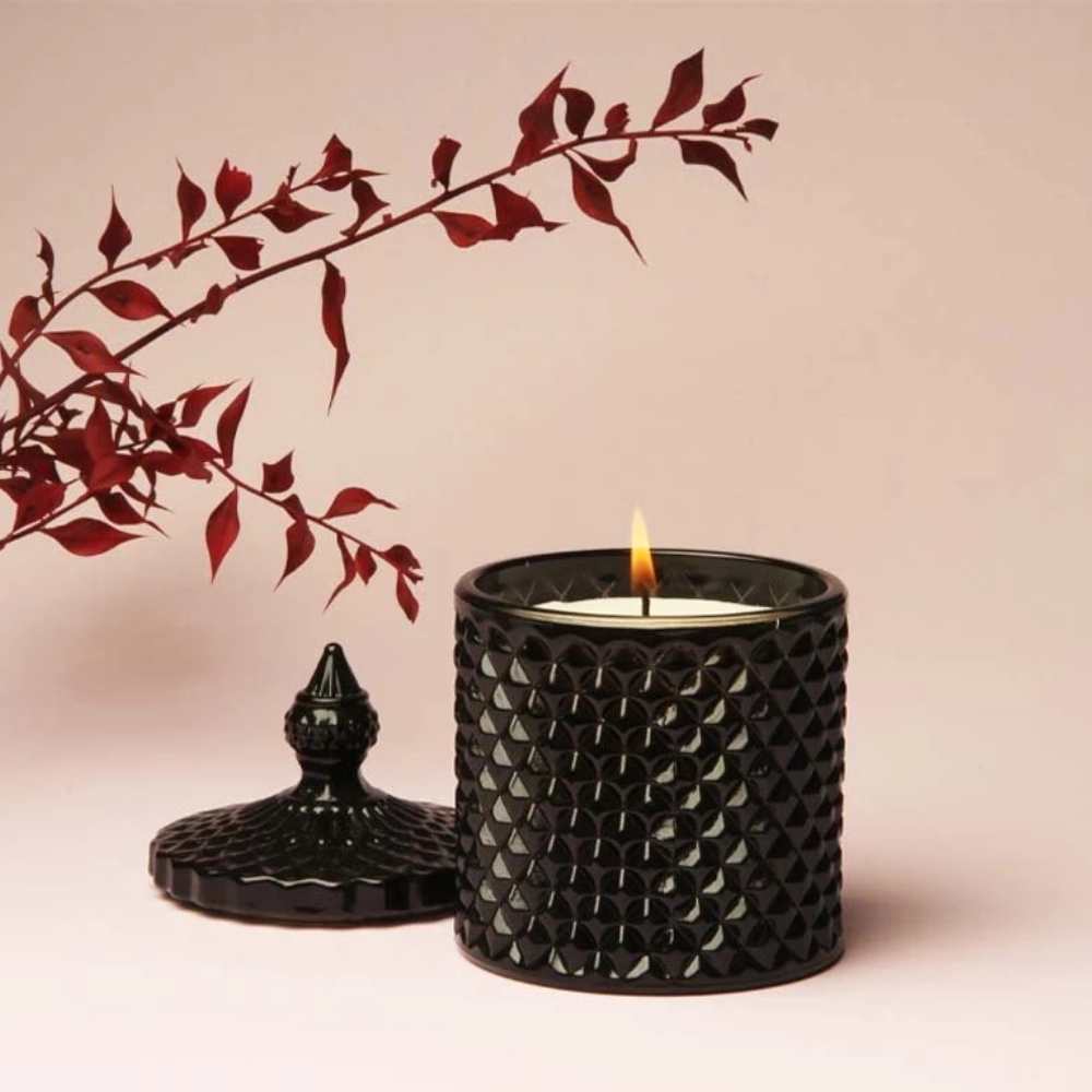 Vela Caramelera Negra 9 x 14 cm Aromanza