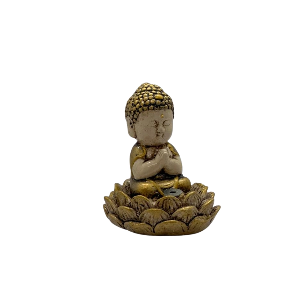 Buda Zen Yeso 12cm 2