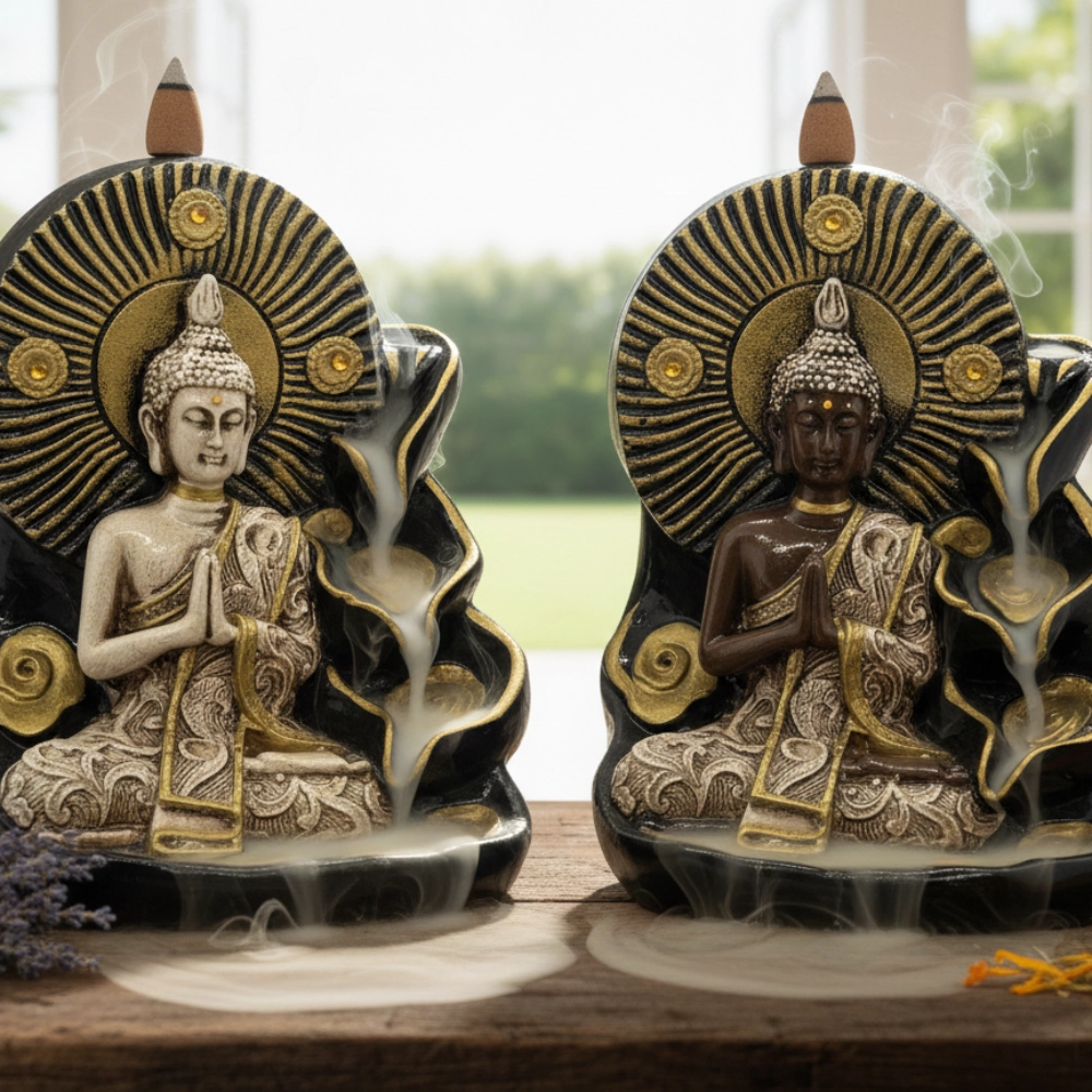 cascada de humo buda sahufal