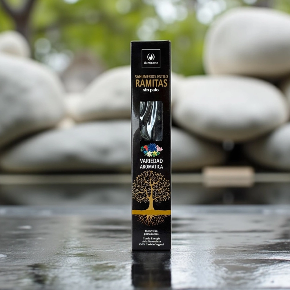 Sahumerio Estilo ramitas Aromanza x 8 varillas Sahufal