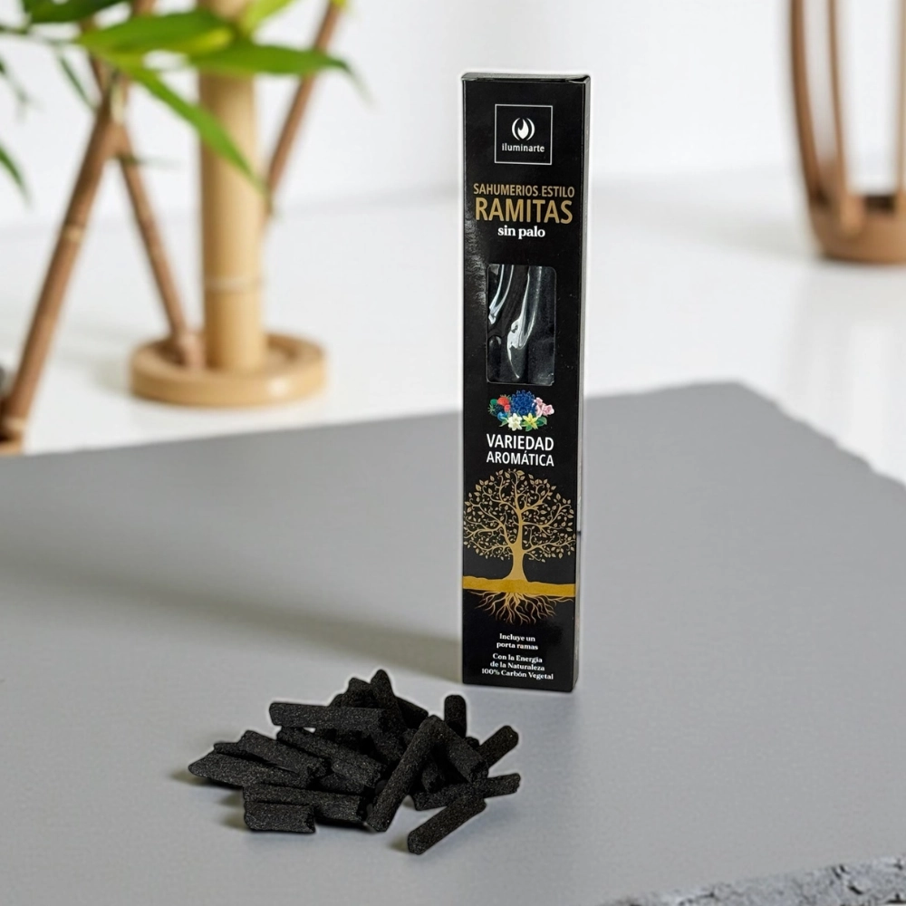 Sahumerio Estilo Ramitas Aromanza x 8 varillas 3 Sahumerio Estilo Tibetano Aromanza x 8 varillas Sahufal