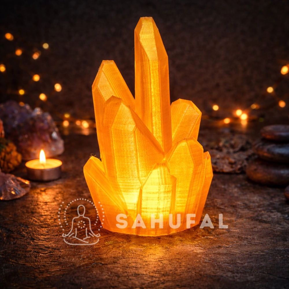 Lámpara Cristal Energético – Luz Ambiental 2