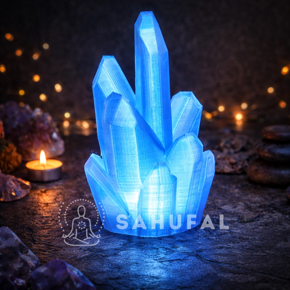 Lámpara Cristal Energético – Luz Ambiental